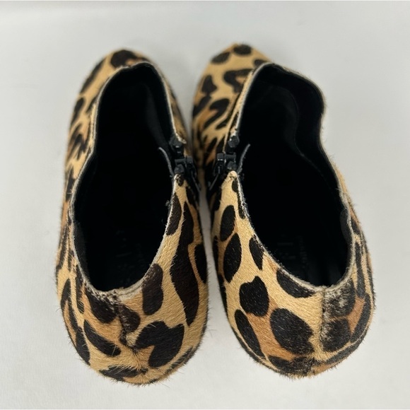 OFFICE LONDON Animal Print Fur Heel Booties Women’s Size 37 - Picture 11 of 12